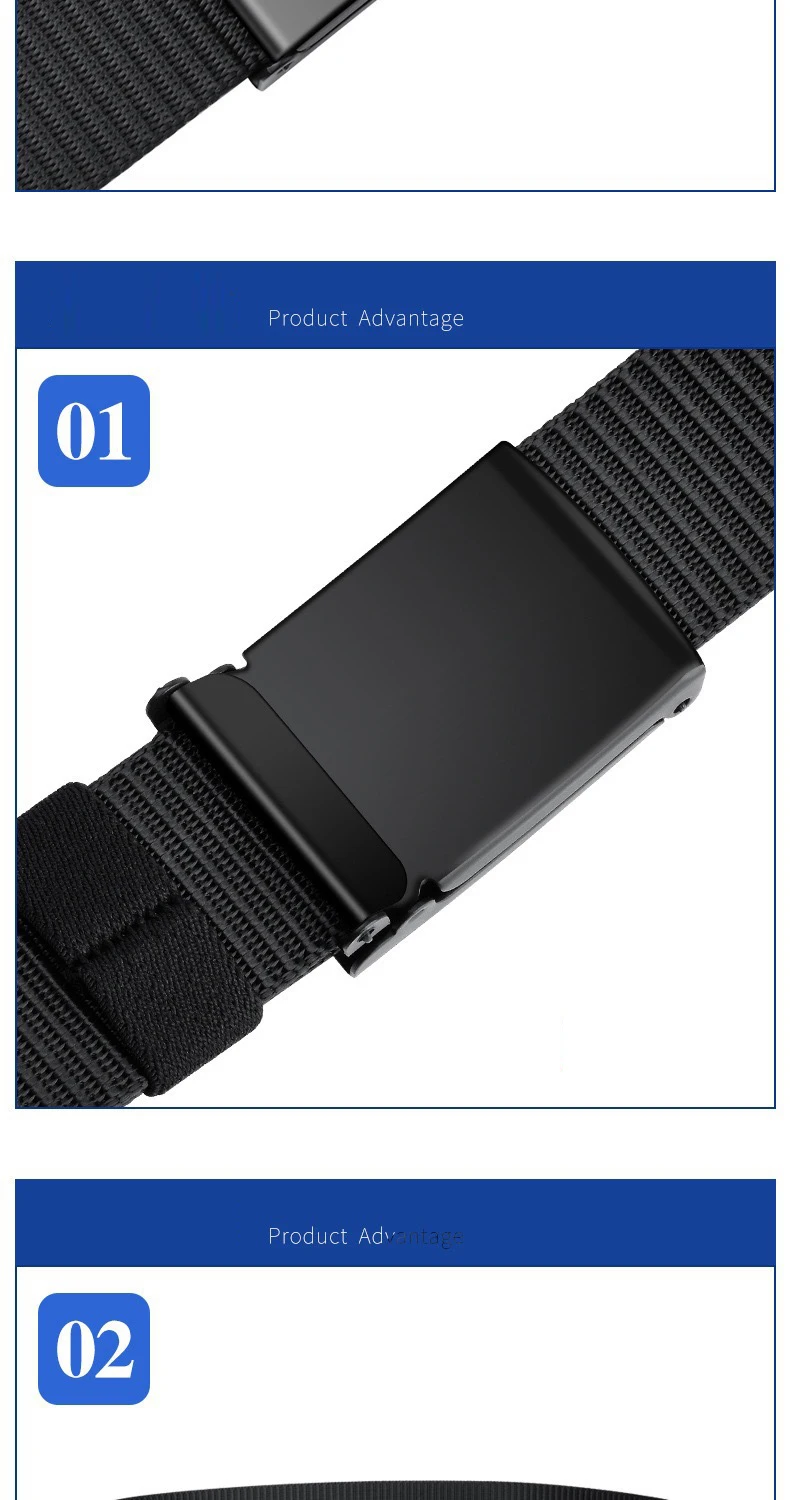 Herren-Gürtel, Outdoor-Jagd-Taktikgürtel, Multifunktionaler Gürtel mit Schnalle, Nylon-Gürtel, Hochwertiger Marine Corps Canvas-Gürtel, Sport-Trainingsgürtel – Detail 11
