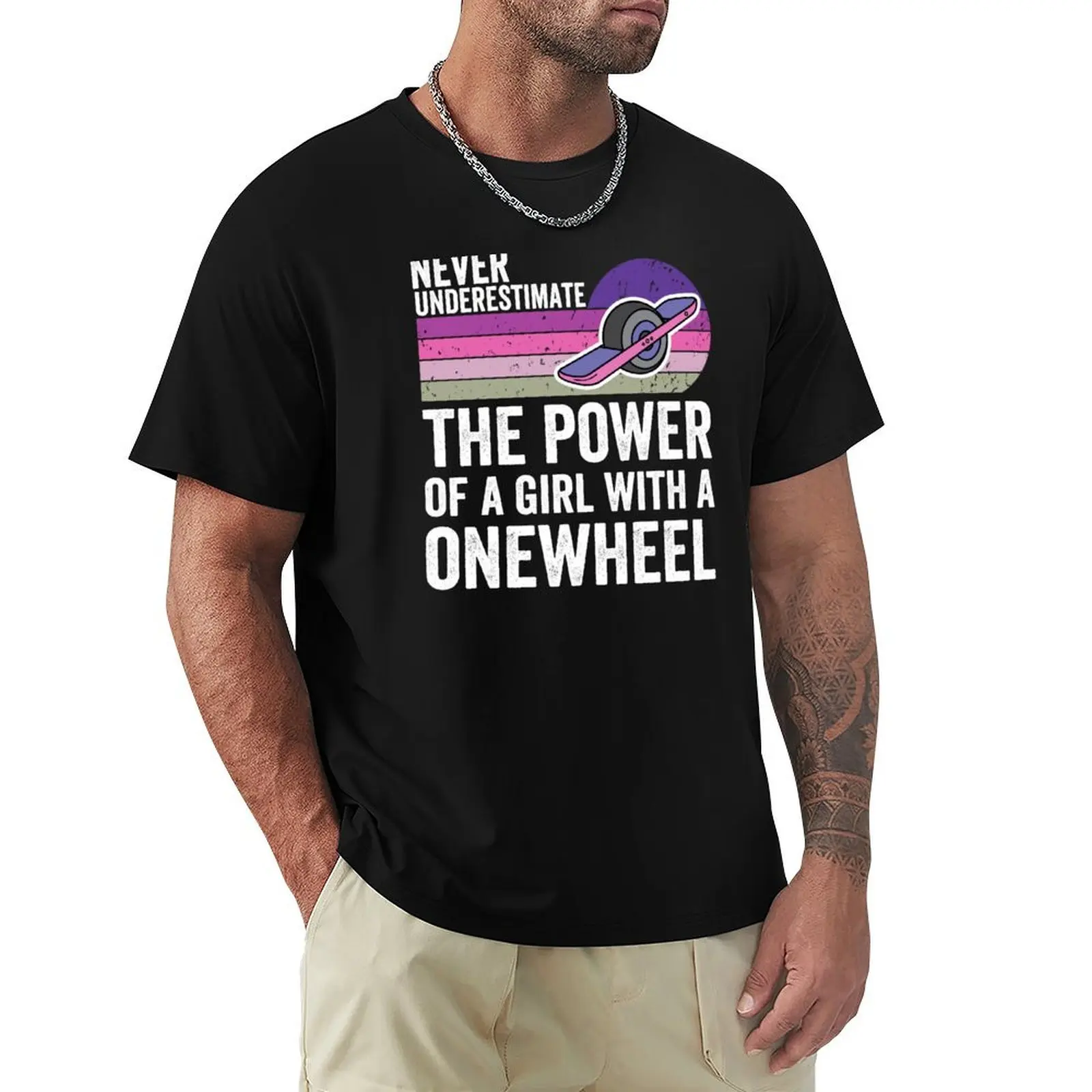 Onewheel Girl- funny onewheel design great gift for Onewheel lover - float life T-Shirt funny t shirts man T-Shirt