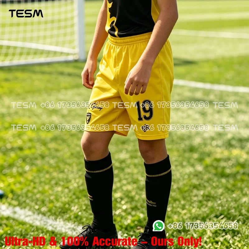 Sports Shorts No.19 Print Kids Teenagers Adults Breathable Elastic Soccer Shorts Football Matches Training Outdoor Jogging Daily