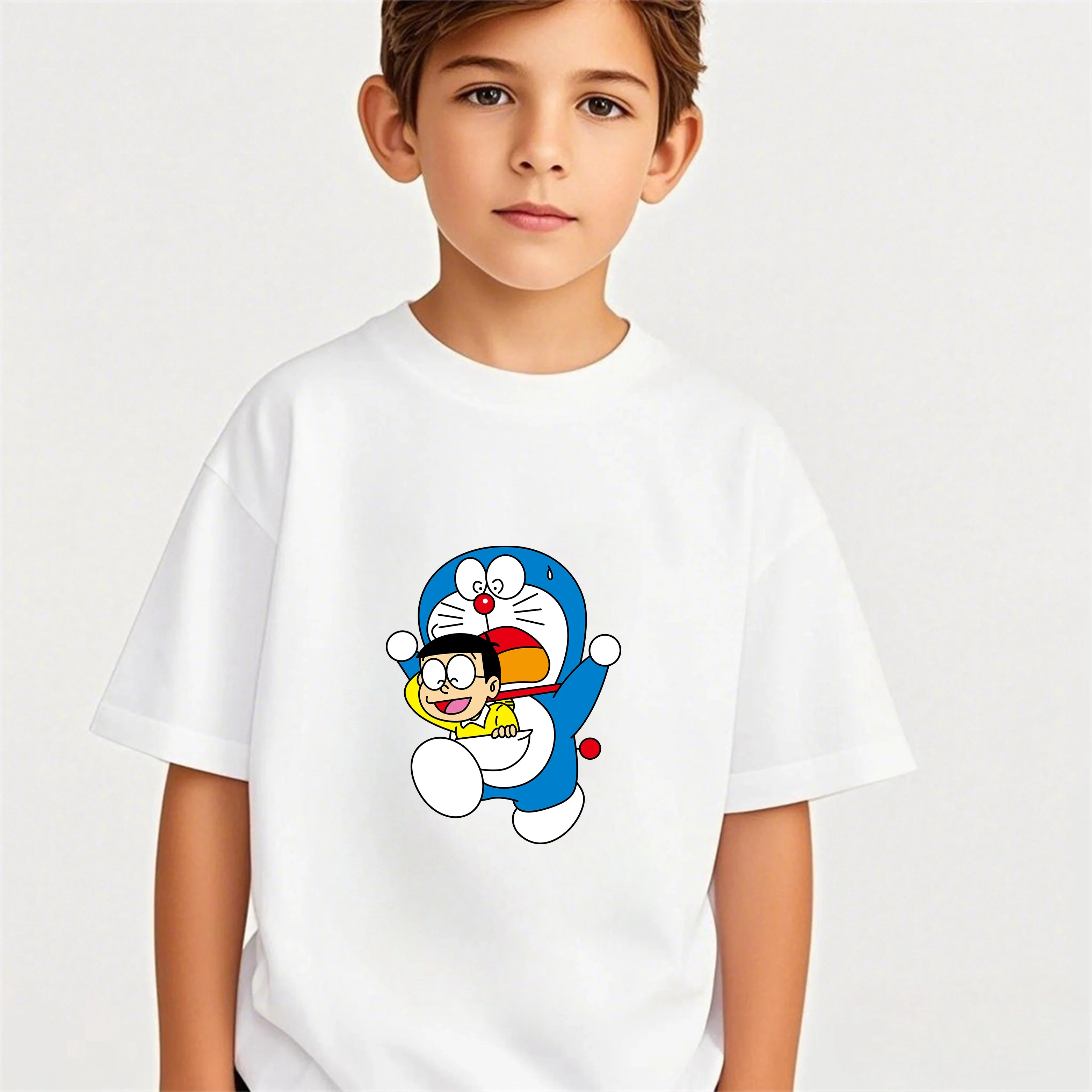 

2026 Daily Wear 2D Snoopy Cartoon Short Sleeve Printed T Shirt Hot Sale Summer Casual Tops