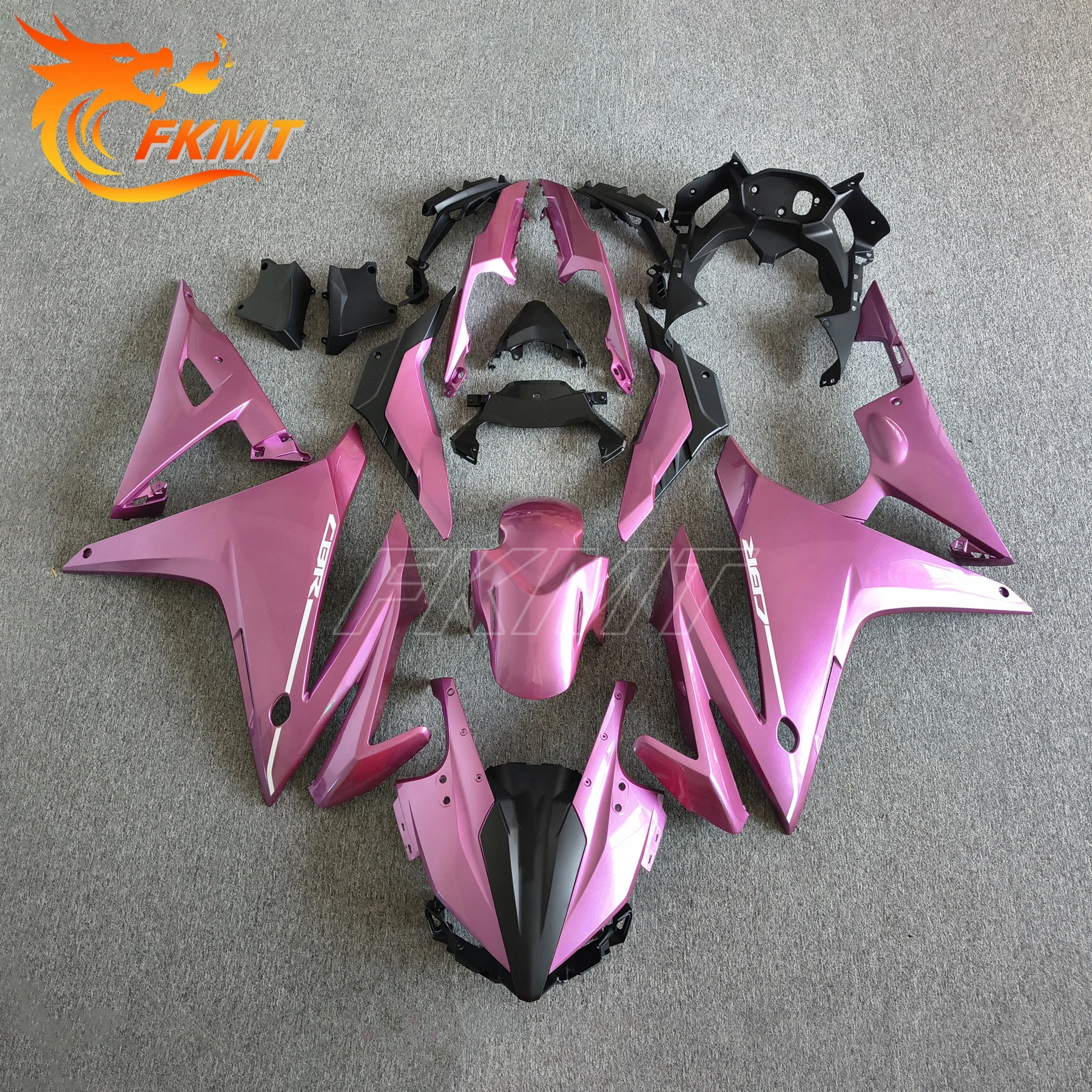 

For Honda CBR500R CBR 500R CBR500 R 2016 2017 2018 Full Fairing Kit Cowl Bodywork ABS Injection Black Lines