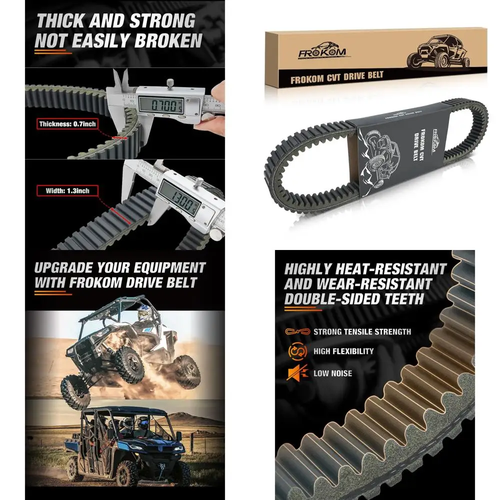 

Приводной ремень 3211180, сверхмощный приводной ремень подходит для Polaris RZR XP 1000 2014+/Polaris RZR XP 4 10000 2014+, замена OEM 3211148 3