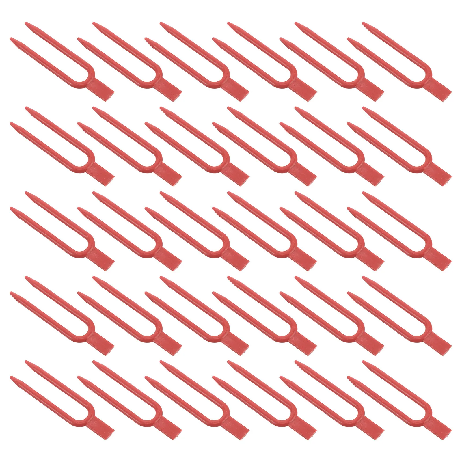 

100Pcs Horticulture Fixing Clips Sturdy Plastic Vine Holders for Climbing Plants - Multiuse Garden Support for Tomatoes