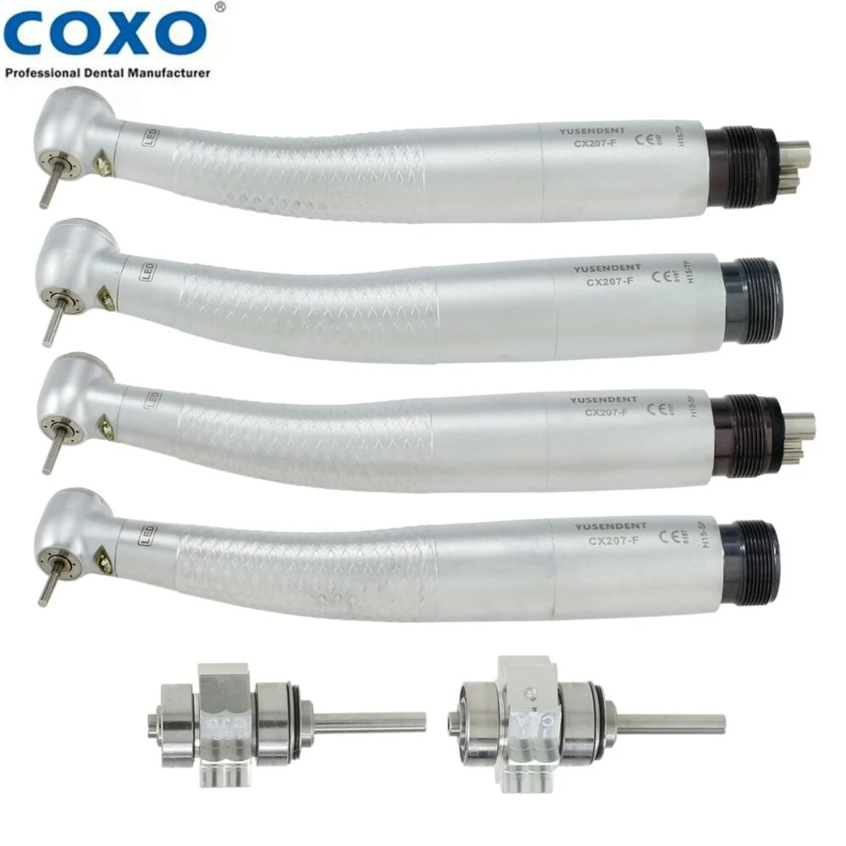 

COXO Self Power LED High Speed Handpiece Dental E Generator Air Turbine B2 M4