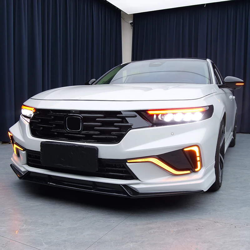 

Suitable for 2025 Honda Accord Front Bumper Light Front Trim Strip Light Turn Signal Warning Light Accessories