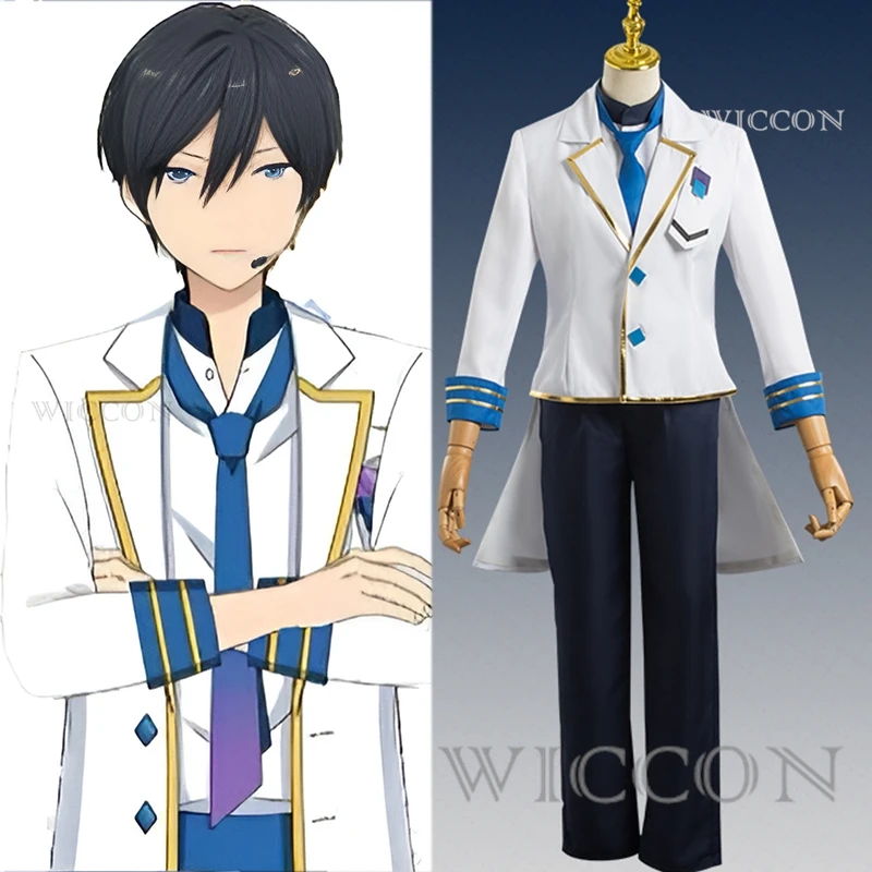 

Ensemble Stars Cosplay Costume Suit Harajuku Women Coat Shirt Pants Blazers Anime Cosplay Evening Party Clothing Aesthetic