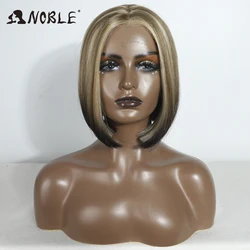 Edle Spitze Front Perücke Cosplay Perücke gerade 10 Zoll kurze Bob Spitze Perücke billige Perücken zum Verkauf Räumung Ombre blonde Perücken für Frauen