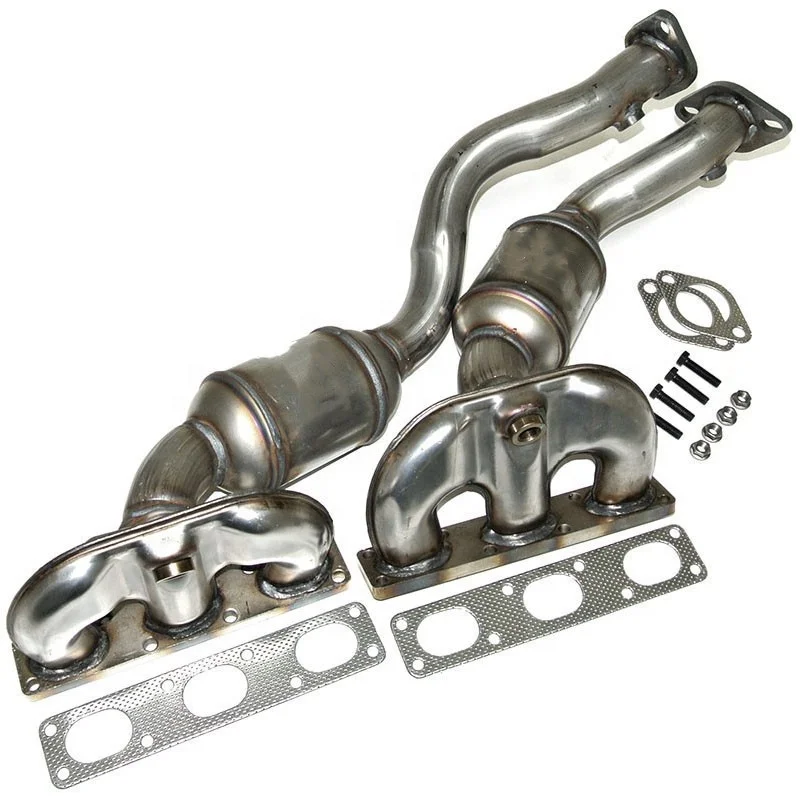 Car Catalyst Exhaust Manifold petrol Catalytic Converter for BMW N52 E90 E92 E93 325I 325XI 525I 2005