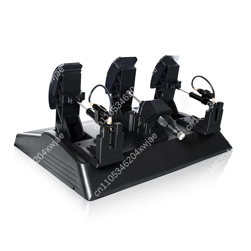 Pedal Hydraulic Damping Kit Sim Racing Adjustable Damper Mod for 3 Pedal Set Clutch Brake