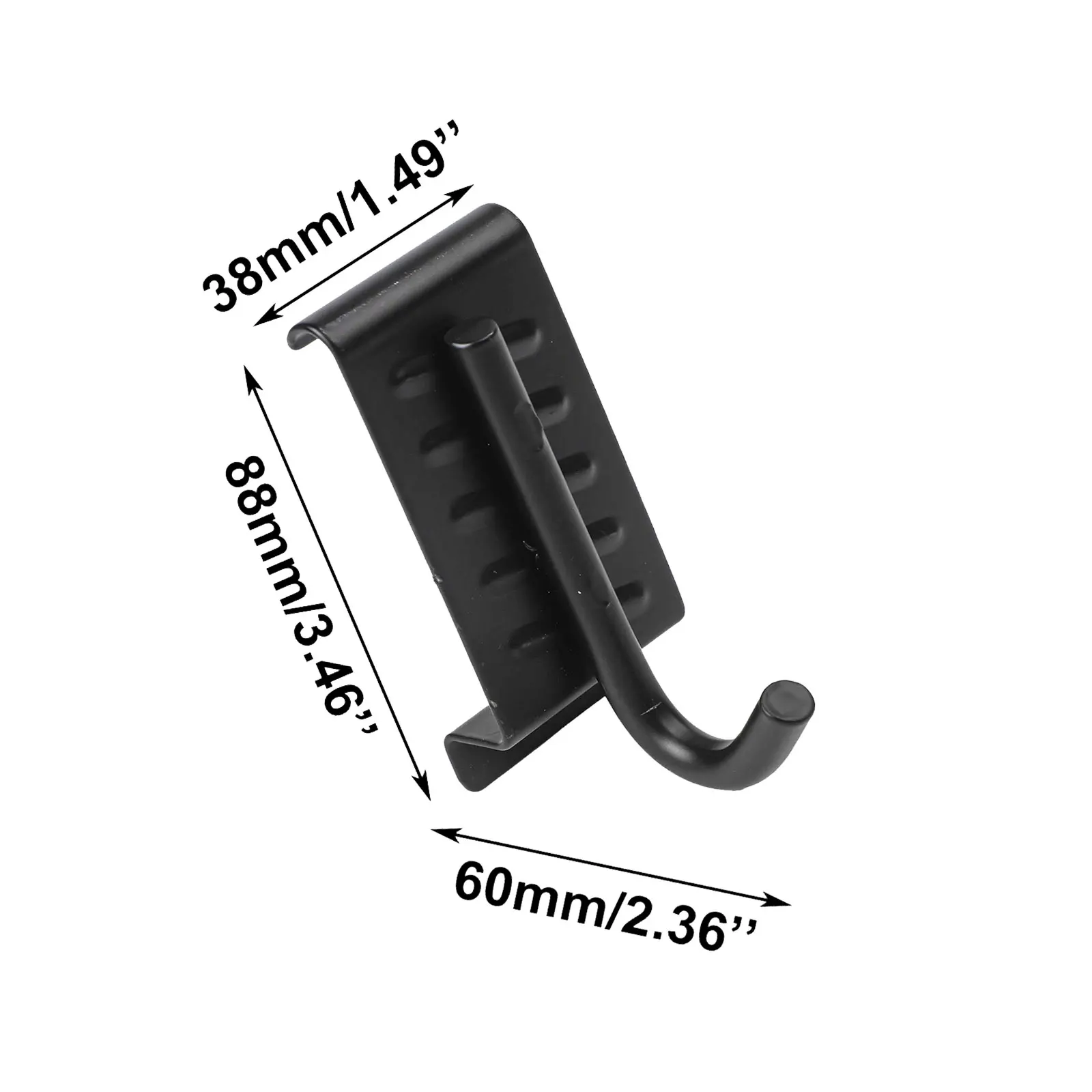 406*100*60mm Adjustable Hooks Wall Mount Tool Storage Solution Heavy-Duty Storage Adjustable Panel Design Ample Storage Capacity