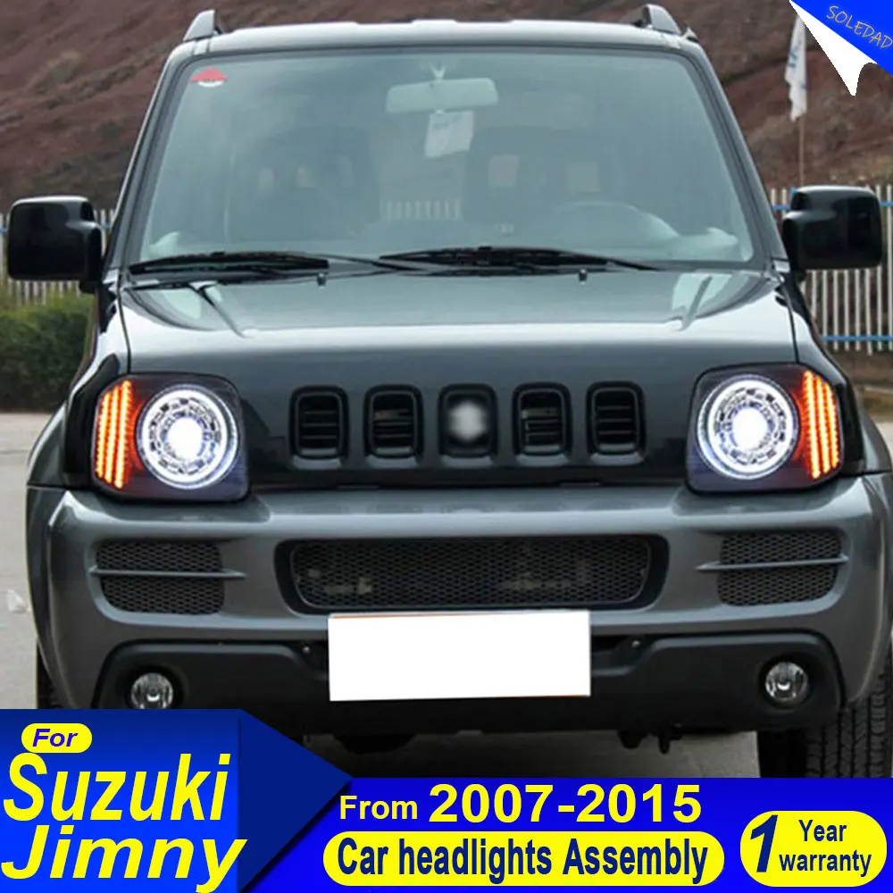 

Car Led Headlight for Suzuki Jimny 2007 2008 2009 2010-2015 new style FULL LED DRL Dynamic Signal Head Lamp Headlamp Accembly