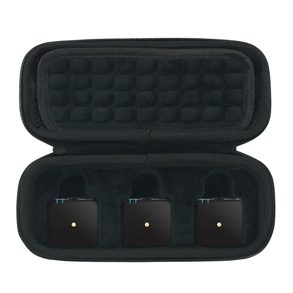 (AD11] Hard Travel Case Replacement for Wireless GO II Dual Channel Compact Digital Wireless Lavalier Microphone System