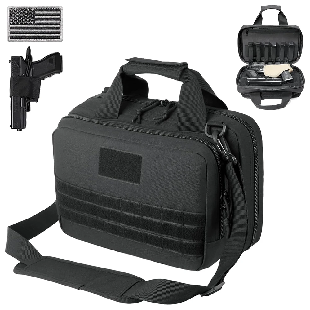 borsa-per-fucile-xs--borsa-tattica-per-1~2-pistole-con-cerniera-bloccabile-per-poligono-di-tiro-e-caccia-all'aperto