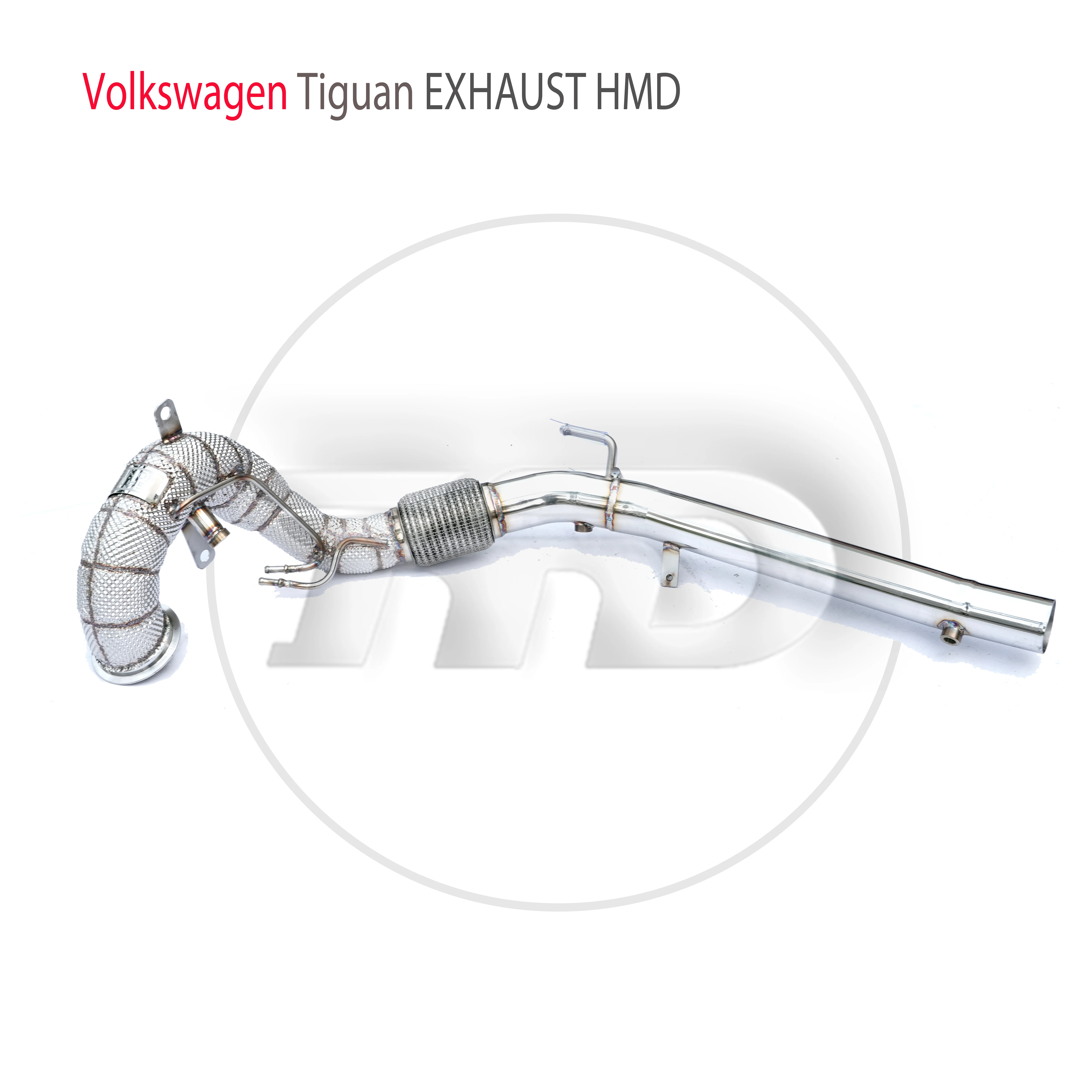 

HMD Exhaust Manifold Downpipe for Volkswagen VW Tiguan 2.0T Car Accessories With Catalytic Header Without Cat High Flow