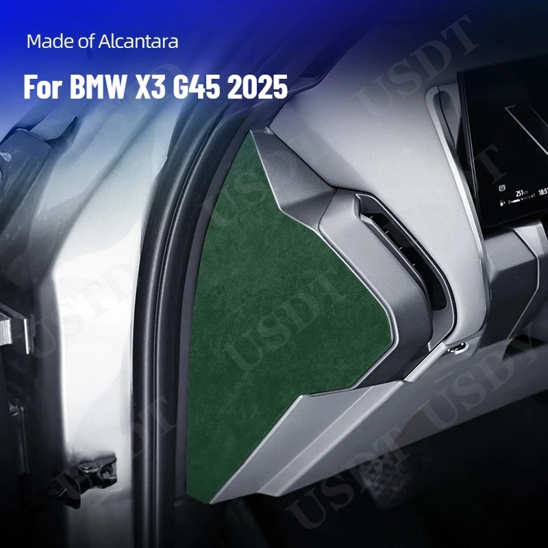 

Fit For BMW X3 G48 G45 2025 2026 Dashboard Side Panels Ultra-thin Italian Suede Sticker On Both Sides Of The Center Console