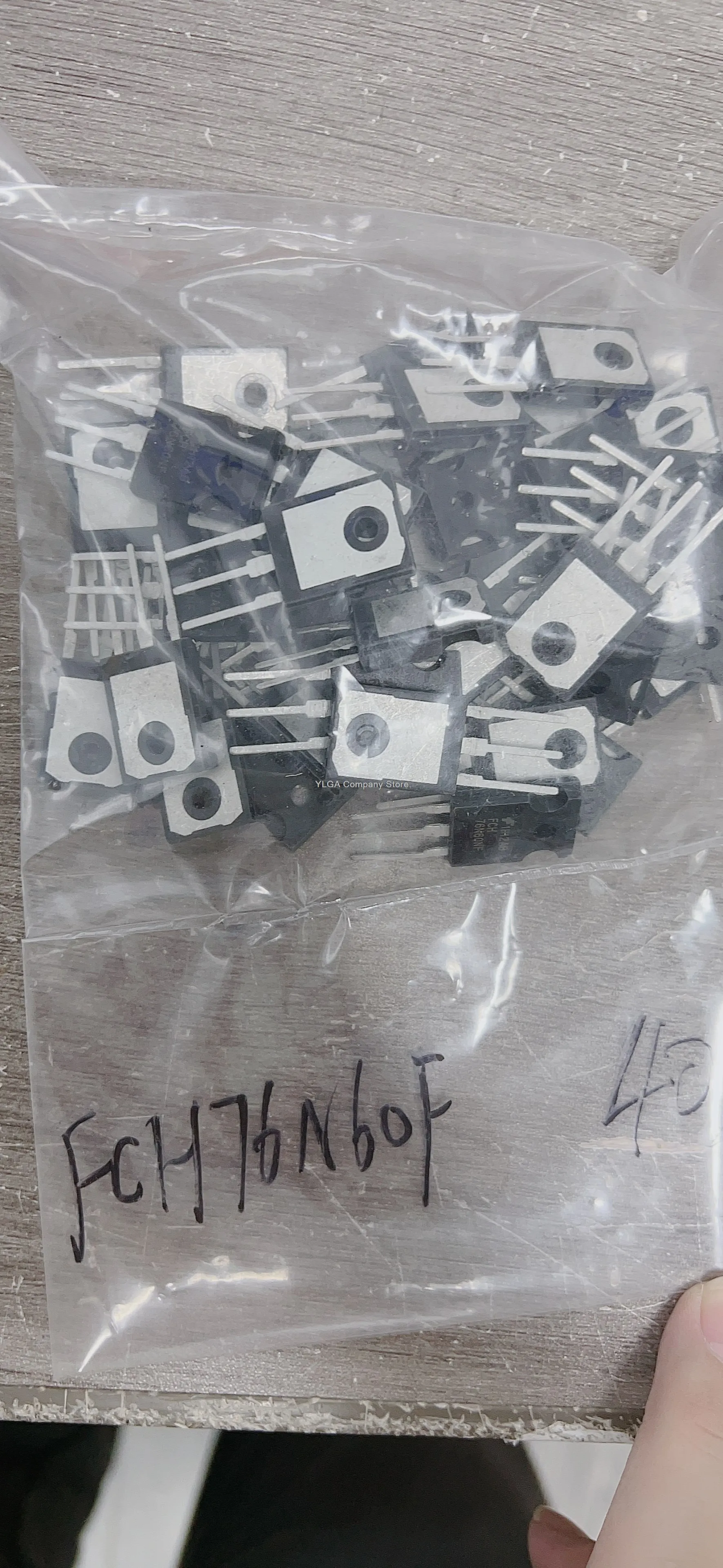 FCH76N60F brand new original 72A600V motor power switch field-effect transistor inverter welding machine MOS     5PCS -1lot