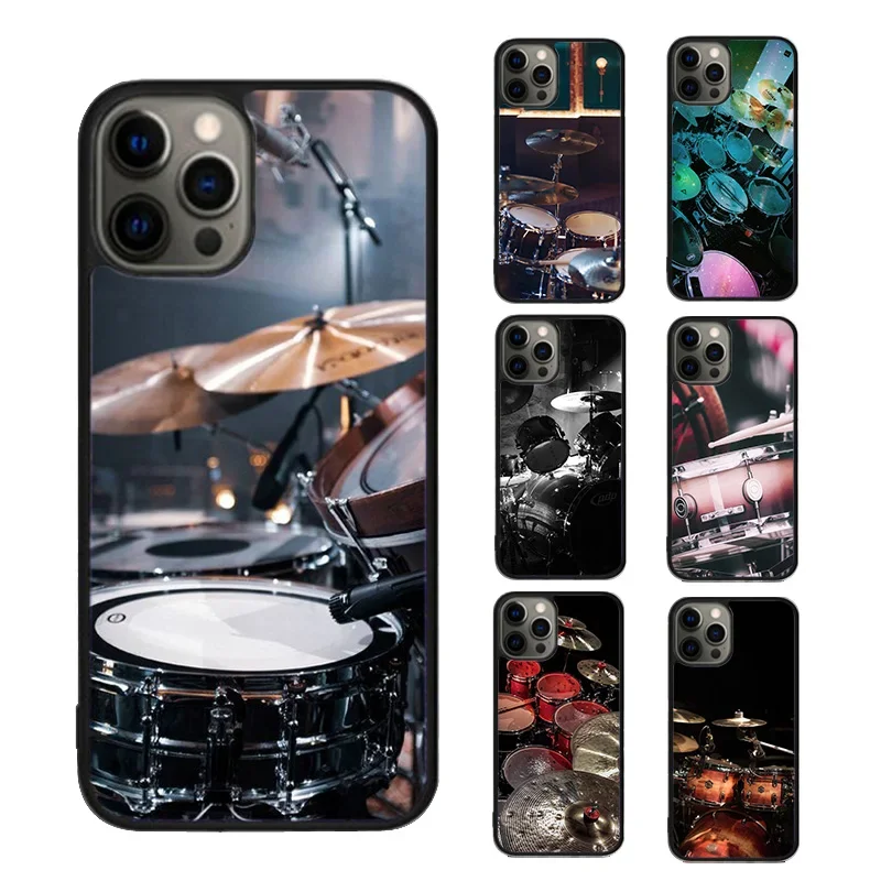 

Drum Drummer Phone Case Cover for IPhone SE2020 15 14 13 Pro Max Fundas 12 11 Pro Max 8 PLUS 7PLUS 6S XR X XS 6 Mini Mobile