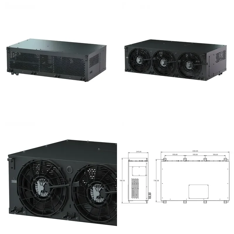 12KW Battery Cooling System BTMS Liquid Cooling Unit for Electric Buses Trucks Heavy Duty Vehicle OEMs