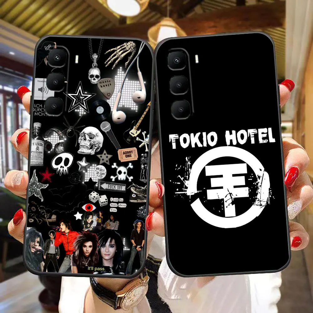 Funda Protectora para Teléfono Bill Kaulitz T-Tokio Hotel, Compatible con Infinix HOT 70 60 50 10 11 12 12I 20I 20S 30I ZERO 20 30 40