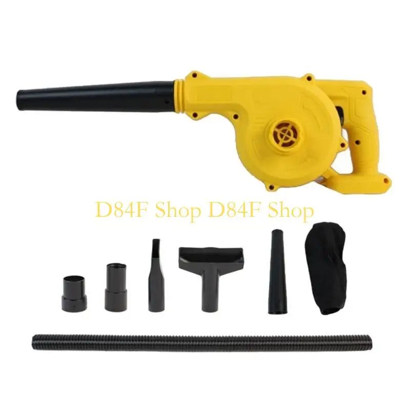 

D84F беспроводной листовой воздуходувок, 2,5 -фунтовый мини -воздуходувка 2 в 1 вакуум для воздуходувки из батареи для гараж, и