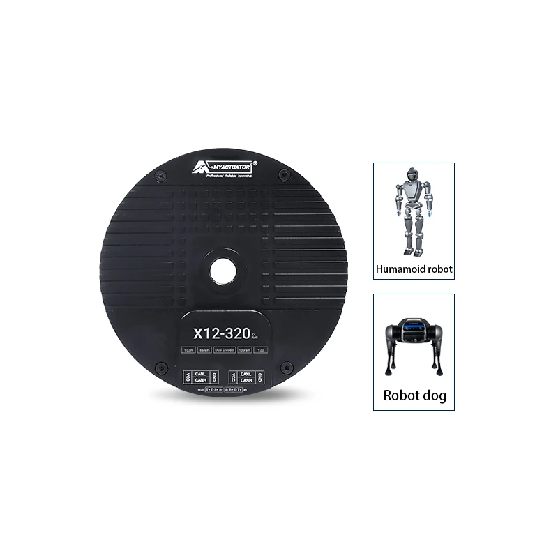 DC Motor RMD-X12-320 EtherCAT New V4 High Torque 320N.M Humanoid Robot Joint High Precision 48v DC Brushless Motor