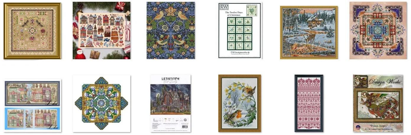 

45 Fairy Tale Town 61-49 Наборы для вышивки крестом Вышивка крестиком нитки Вышивка Весенний коттедж Рукоделие