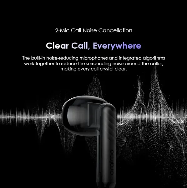 سماعات أذن Oraimo FreePods Neo Half In Ear True اللاسلكية بتقنية البلوتوث 5.3 IPX4 OTW-330S #6