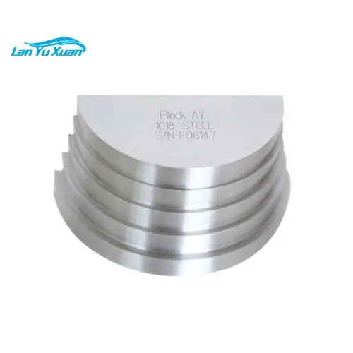 TMTECK Resolution Block A7/R-1 for Checking Shear Wave Probe Resolution