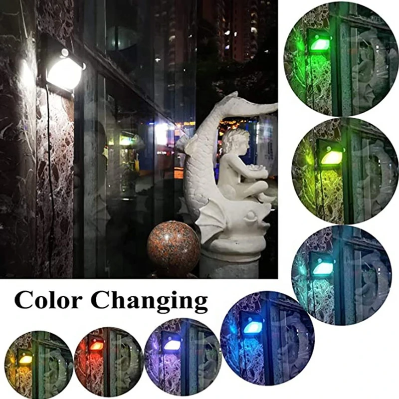 RGB-светильник с питанием от солнечной энергии