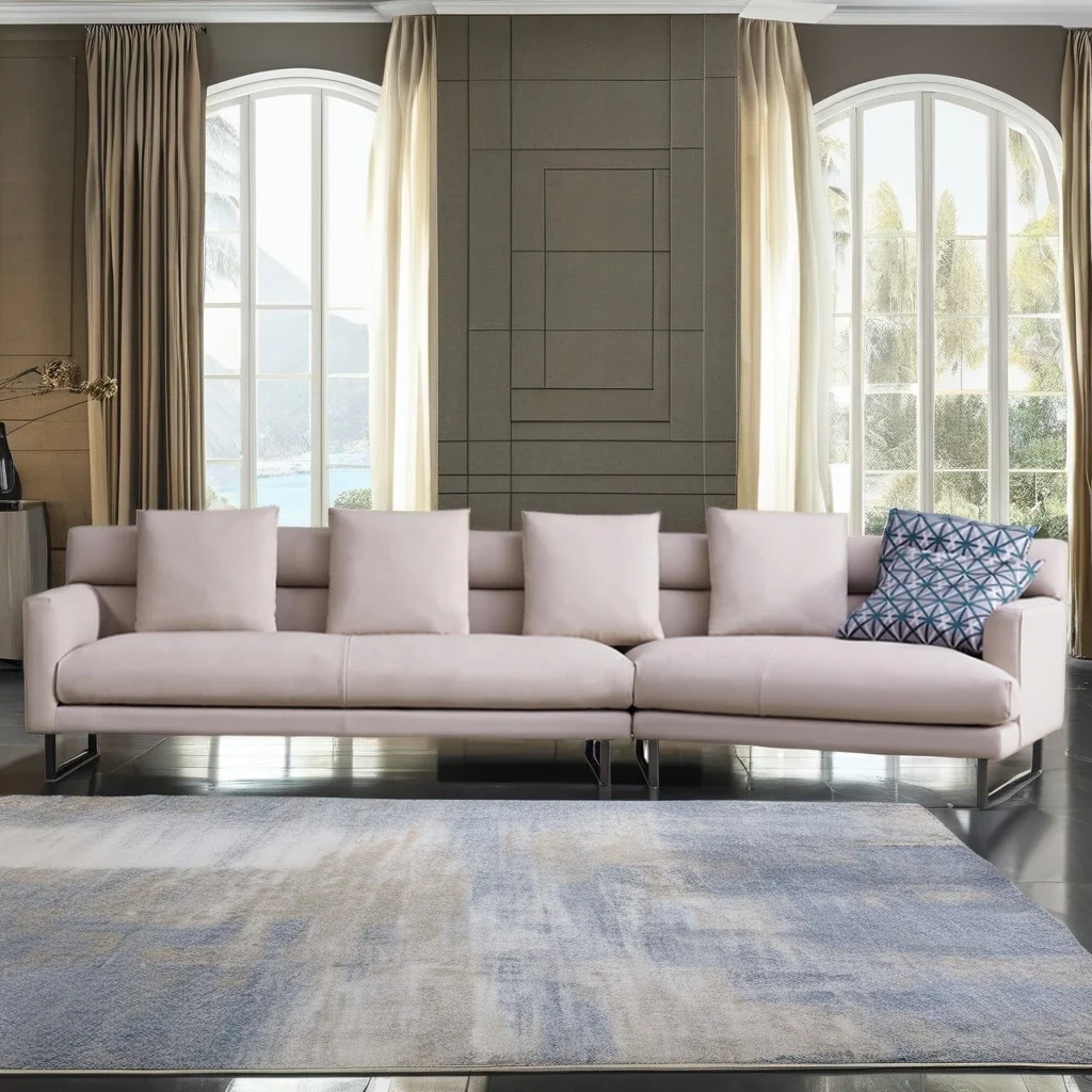 

Роскошный секционный диван по индивидуальному заказу, современная мебель для дома для виллы, квартиры, гостиной, набор диванов