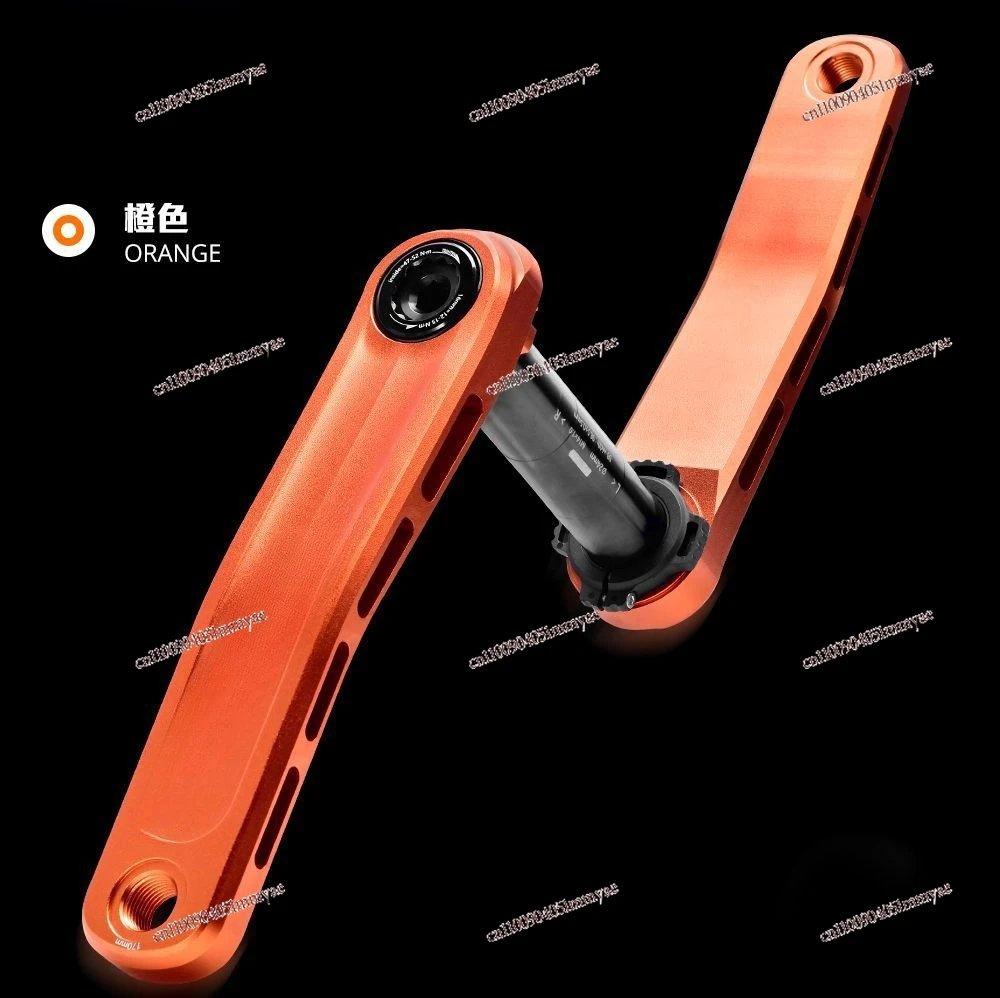 Mountain bike crank semi-CNC hollow integrated tooth plate modification accessories