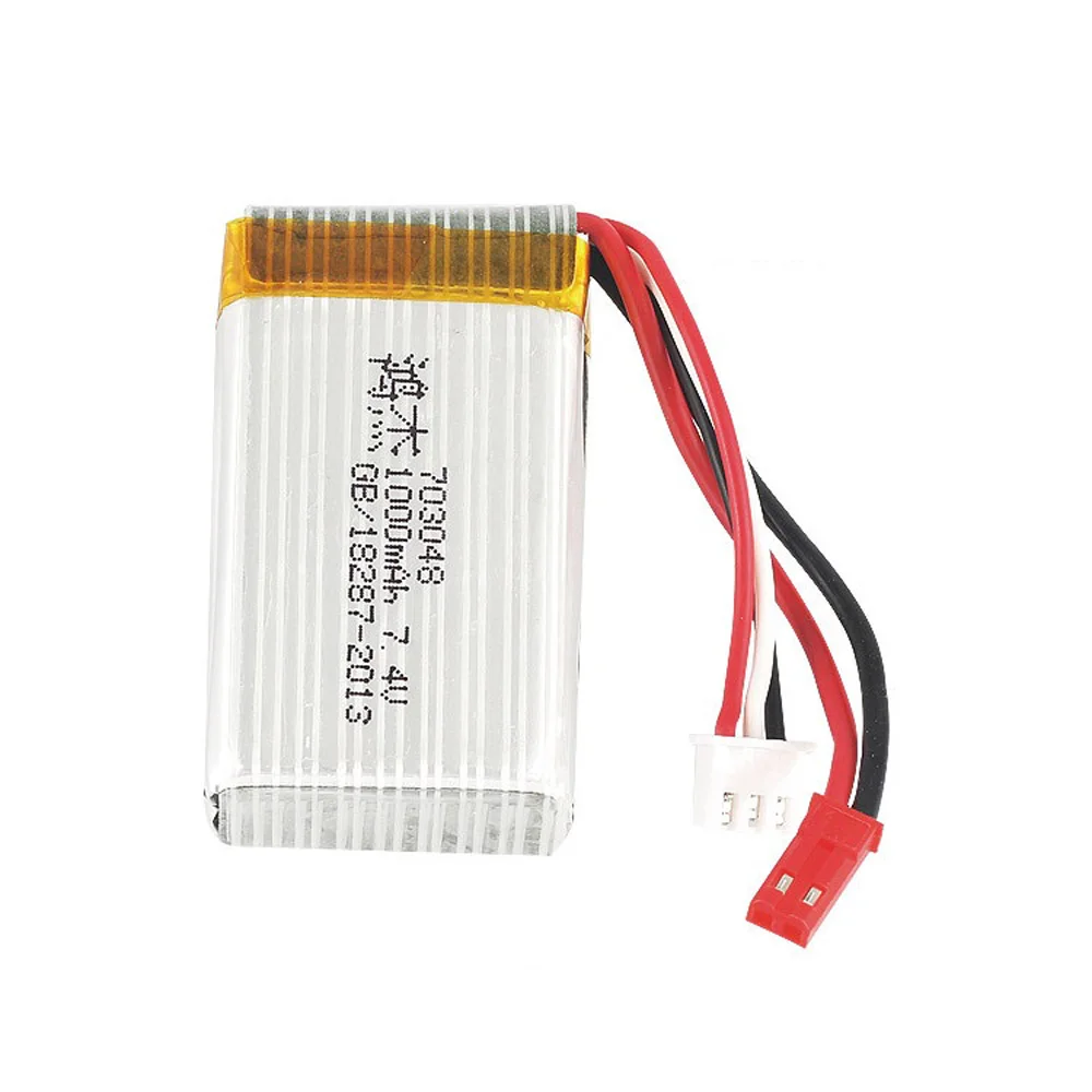 7.4 V 1000 mah Lipo 배터리 703048 MJXRC X600 Lipo 배터리, 7.4 V 2S 1000 mah 25C 703048 RC 장난감 배터리 무료 배송