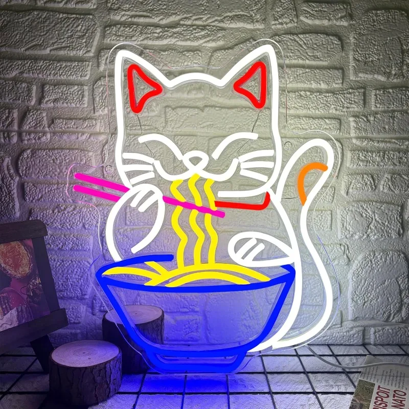 ramen-neon-sign-dimmable-lucky-cat-noodle-led-neon-sign-for-wall-decor-usb-powered-restaurant-party-birthday-gifts157-127in