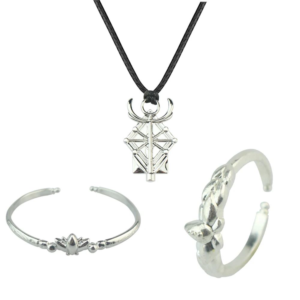 Anime Frieren Beyond Journey's End Necklace Frieren At The Funeral Frieren The Last Magician Holy Staff Pendant Elf Cosplay