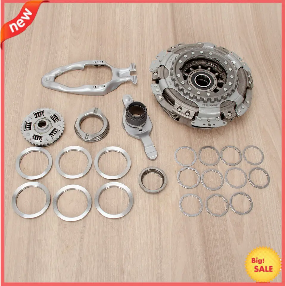 0AM DQ200 DSG Transmission Dual Clutch Kit  For VW AUDI 7-Speed