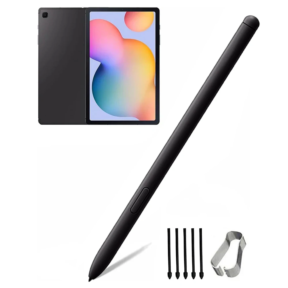 

Сменный стилус для Samsung Galaxy Tab S6 Lite, сенсорный стилус S Pen без Bluetooth + насадки/наконечники