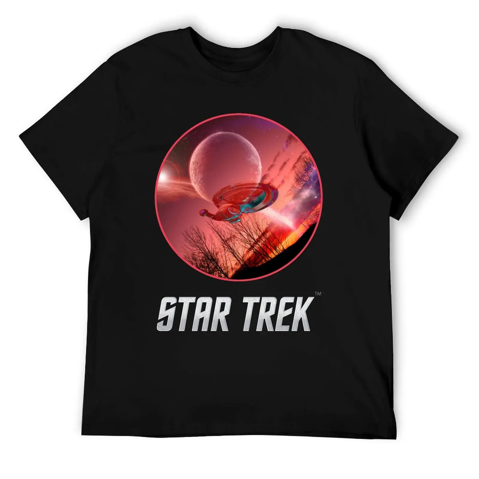 Star Trek, camiseta de nave espacial voyager, camisetas g para hombre, camiseta de hombre, Camiseta de algodón pesado, camiseta informal para hombre