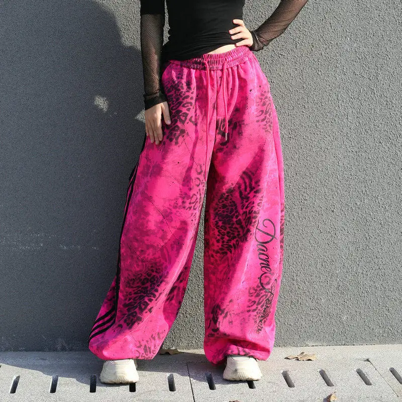 

Брюки для джазовых танцев для взрослых, женские брюки для танцев в стиле хип-хоп, женские брюки для бальных танцев, тренировочная одежда для сцены XS10836