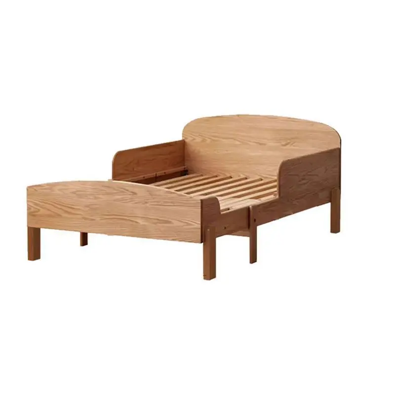 Solid wood children's retractable with guardrail single small apartment splicing household youth pull-out other