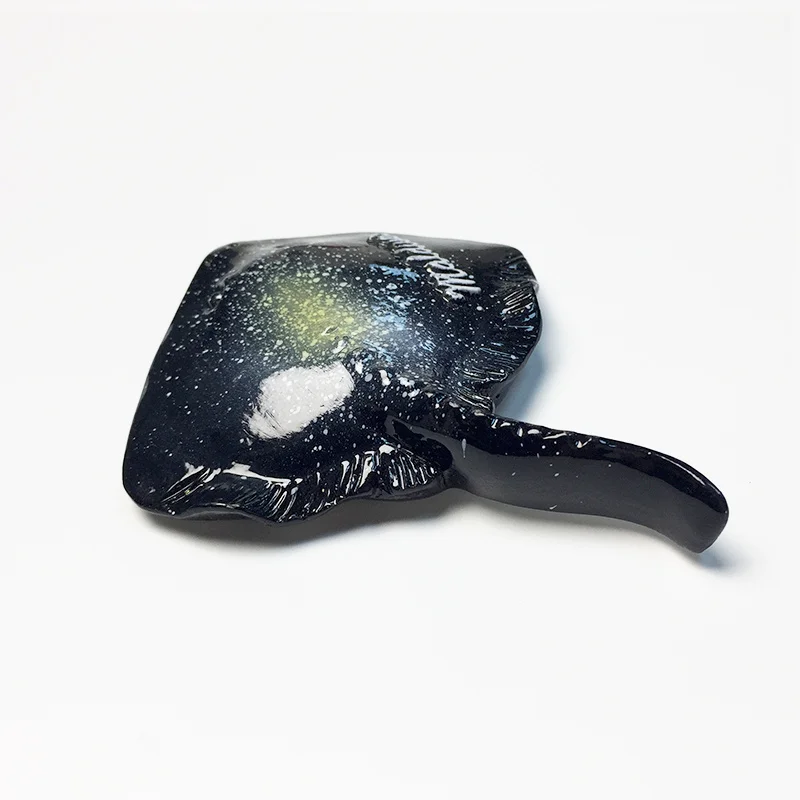 جزر المالديف الحيوانات البحرية 3dColorful رسمت ستينغراي المغناطيسي مغناطيس الثلاجة الإبداعية السفر تذكارية ديكور المنزل