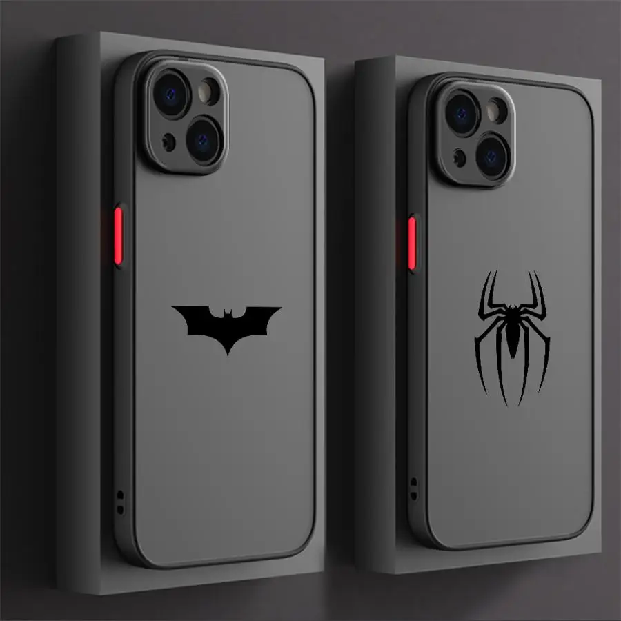 Marvels Bats Spidermans Phone Case for Samsung Galaxy S25 S24 S23 S22 S21 S20 S10 FE Note20 Plus Ultra Lite 5G Back Cover