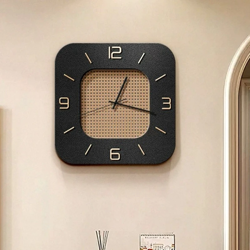 Living Room Modern Clock Wall Aesthetic Luxury Nordic Fashion Wall Clocks Vintage Minimalist Reloj De Pared Ornaments Home Decor