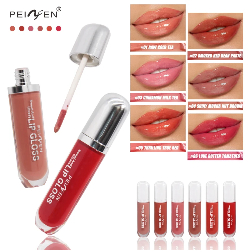 Esmalte labial fosco, 6 cores, nutritivo, hidratante, de longa duração, sedoso, suave, fácil de aplicar, não seco, cor labial