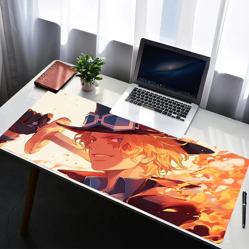 

Mouse Pad PC Non Slip Rubber Mousepad Laptop Gamer Cabinet HD One Piece Sabo Keyboard Pad Office Computer Gaming Desk Mouse Mat