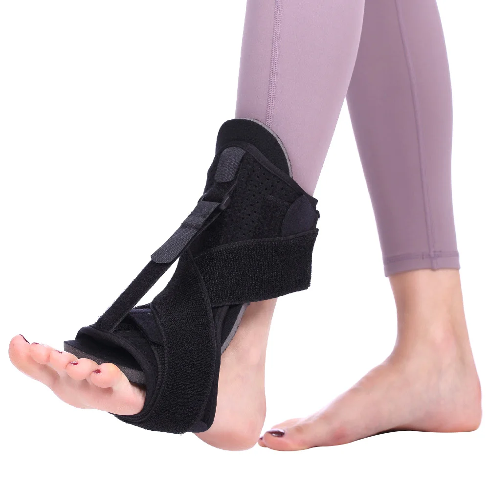 Adjustable Drop Foot Orthotic Support Brace Plantar Fasciitis Dorsal Night & Day Splint For Men & Women Heel Pain Relief