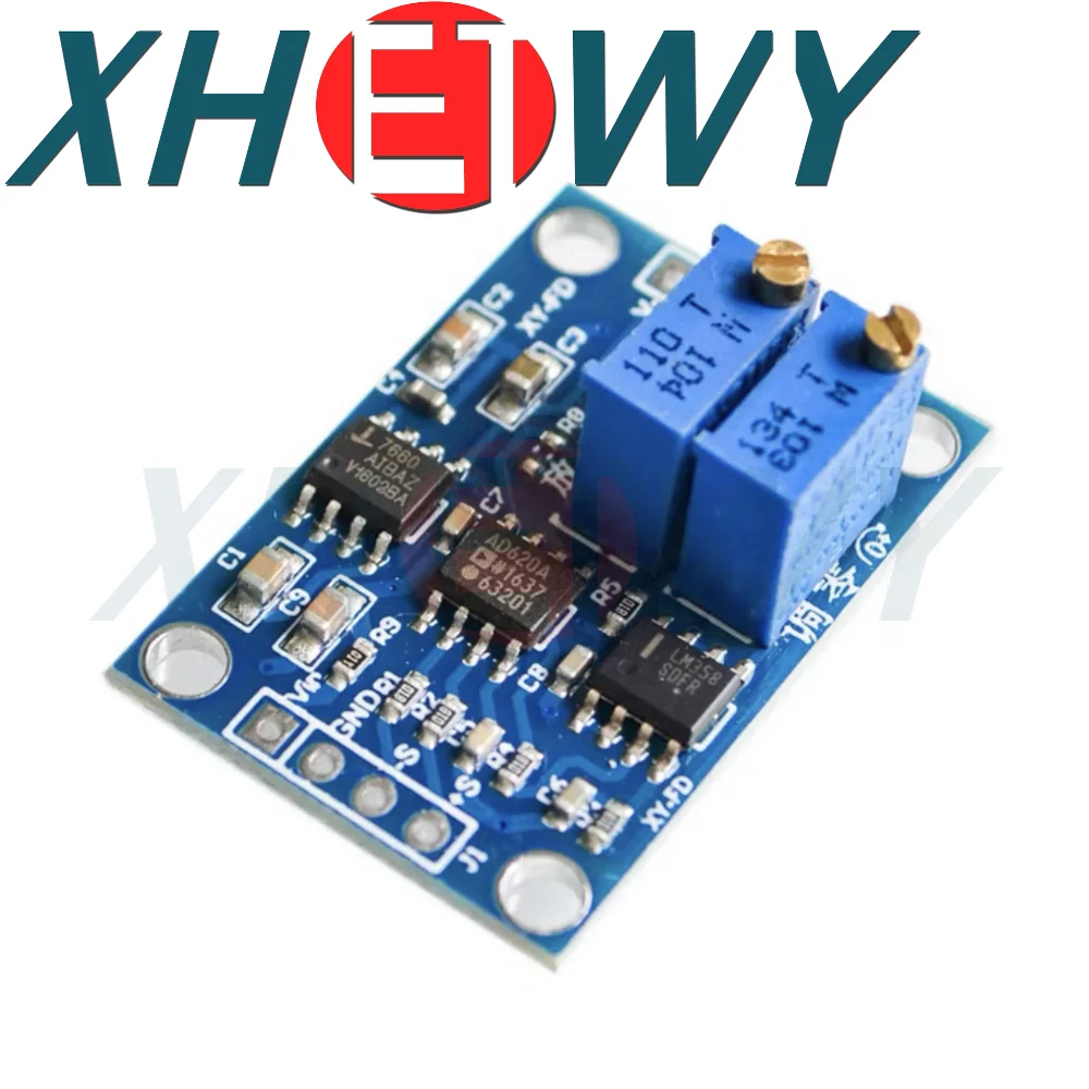 AD620 Transmitter High Precision Microvolt/Millivolt Voltage Amplifier Module Small Signal Instrument Amplifier