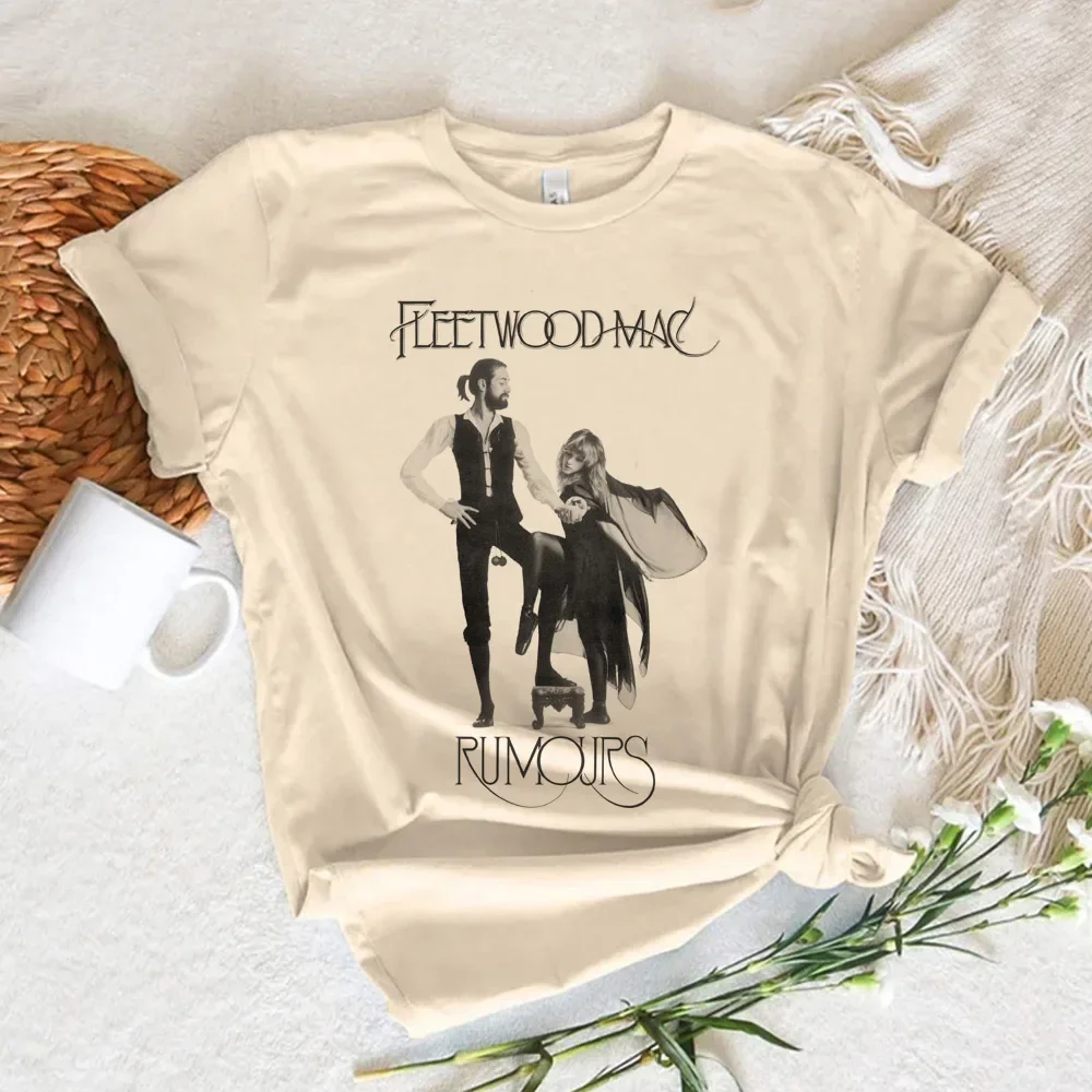 Rumours Fleetwood Mac Tee Women Graphic Streetwear Tshirt Female 2000s Clothes