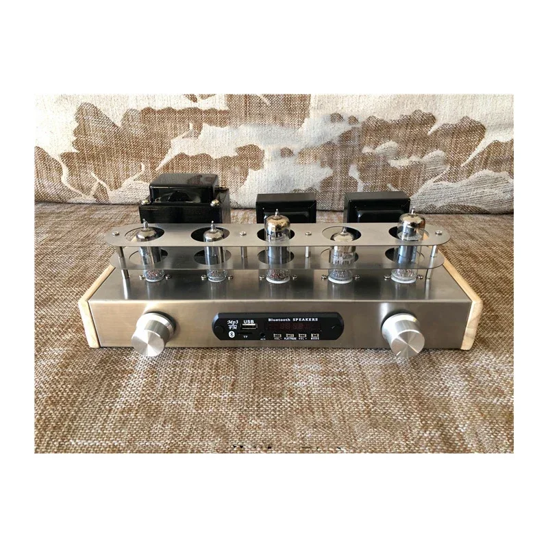 2.1 Home Theater System Amplicador 6N2 6P1 Luxury Tube Amplifier Fever Bile Rectifier HIFI Audio Sound Speaker Amplifier