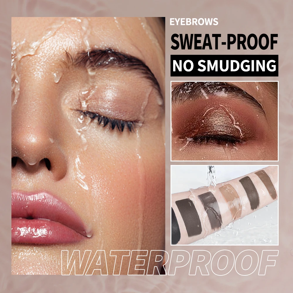 Brow Mousse Super Fluffy High Color Rendering Fill In The Sparse And Vacant Parts of The Eyebrows Smooth Super Fluff Thick Brow