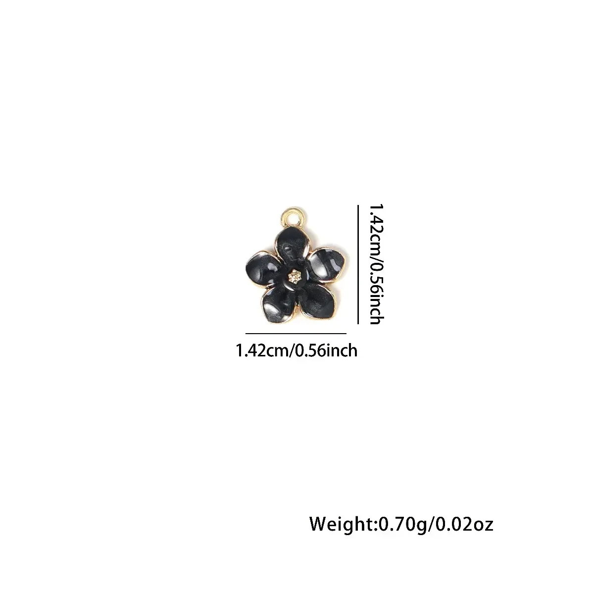 10 قطع النمط الياباني زهر الكرز سحر Kawaii المينا المعلقات DIY بها بنفسك مجوهرات إكسسوارات الشعر سلاسل المفاتيح